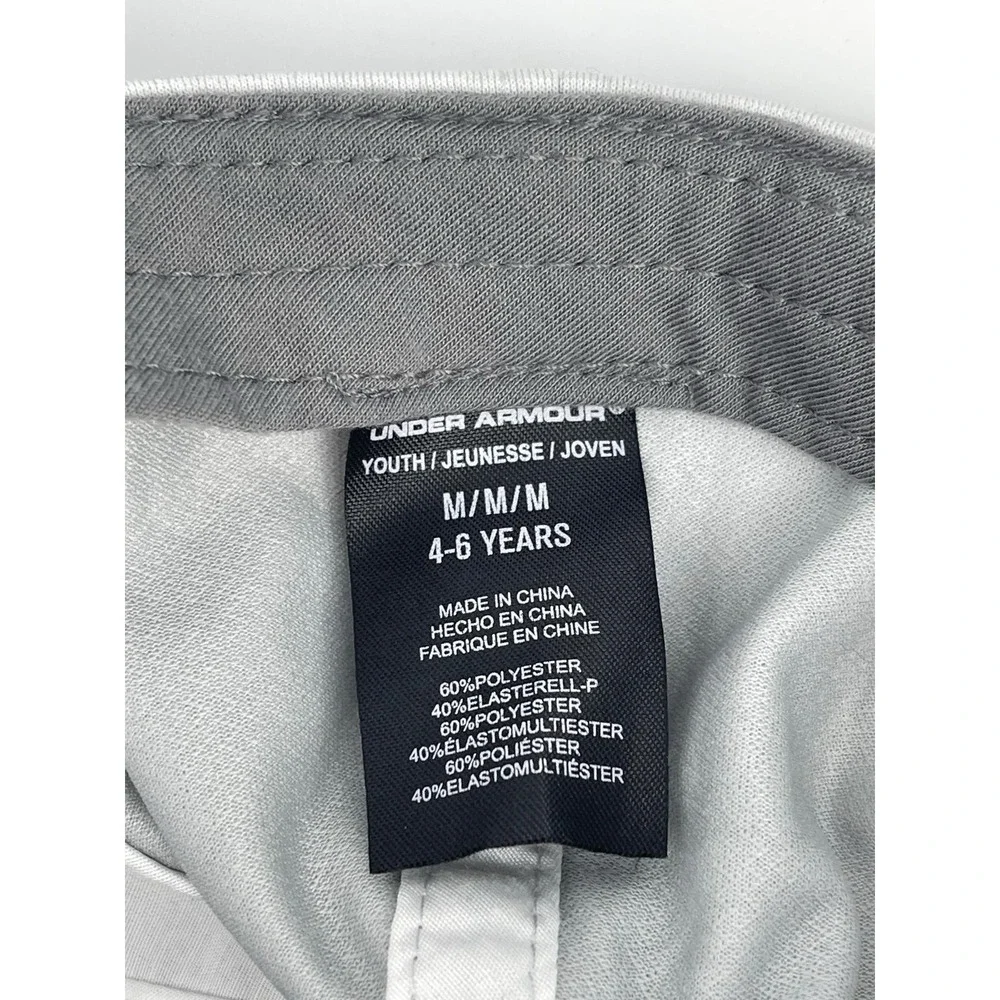 Youth Under Armour Strap back Adjustable Hat Baseball Girls‎ Gray